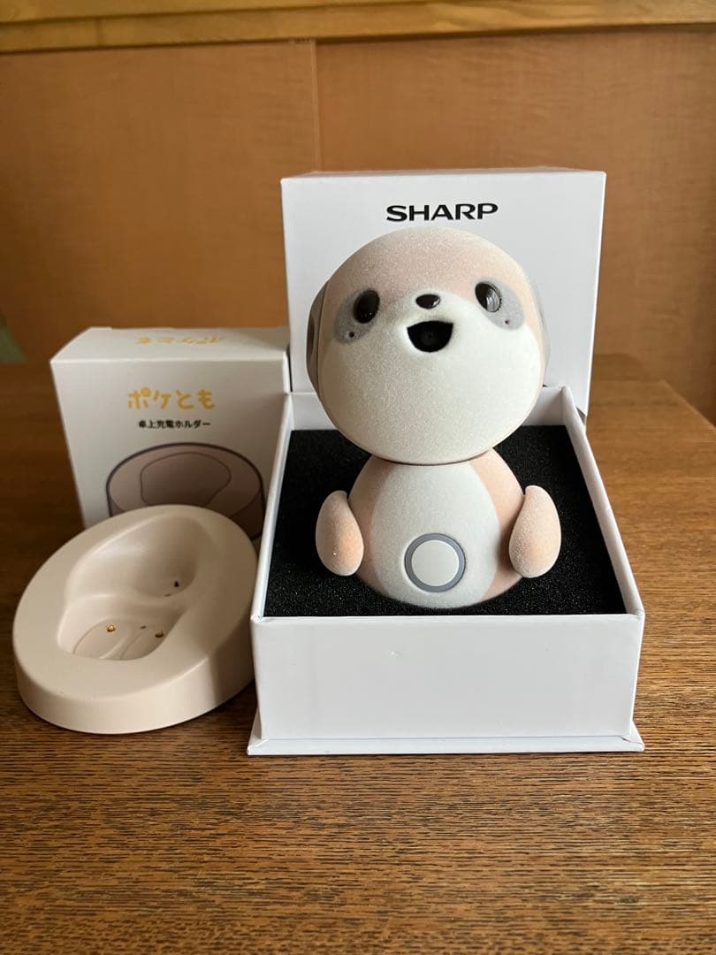SHARP ポケとも 本体＋卓上充電ホルダー