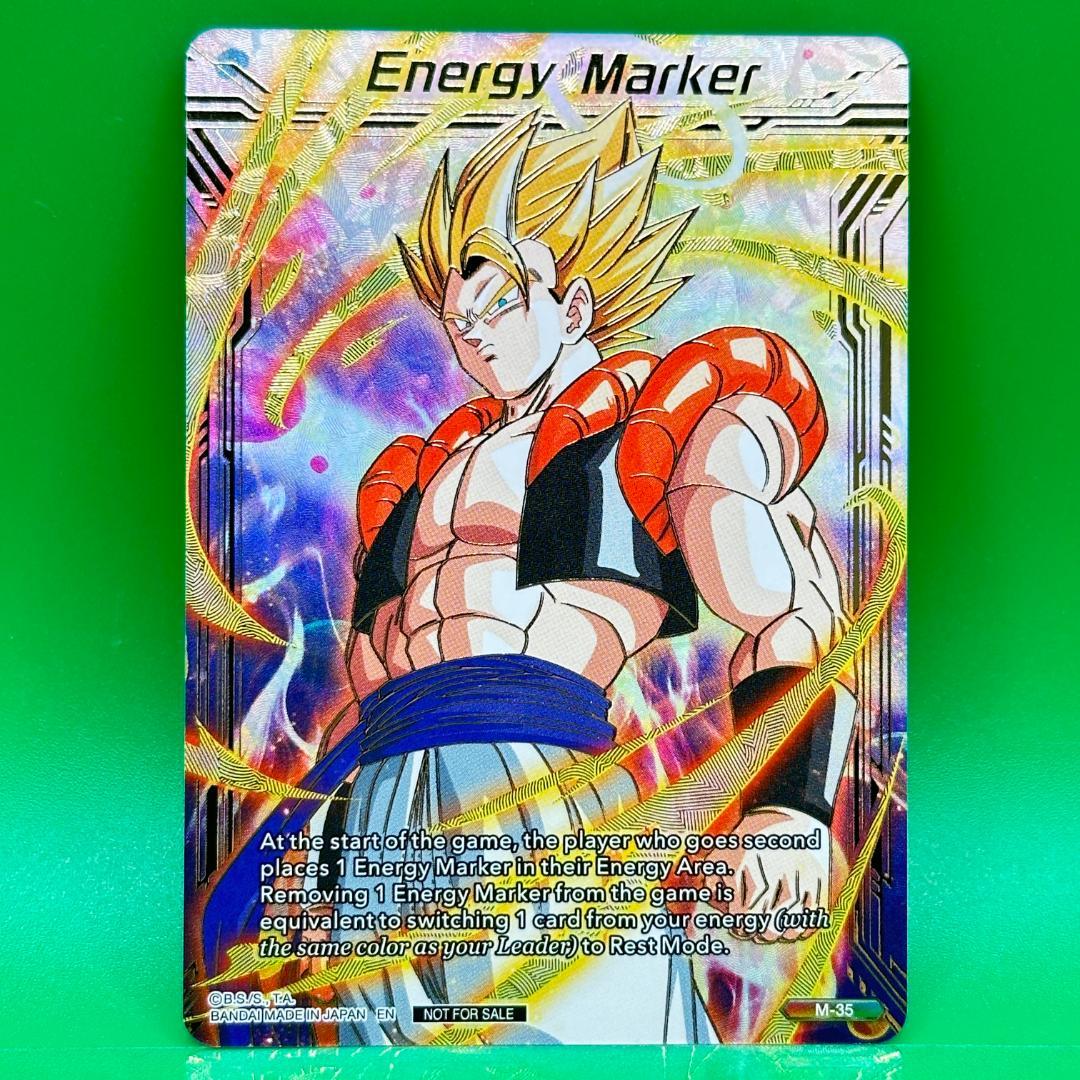 ドラゴンボール超 海外 エナジーマーカー ゴジータ 優勝プロモ 英語