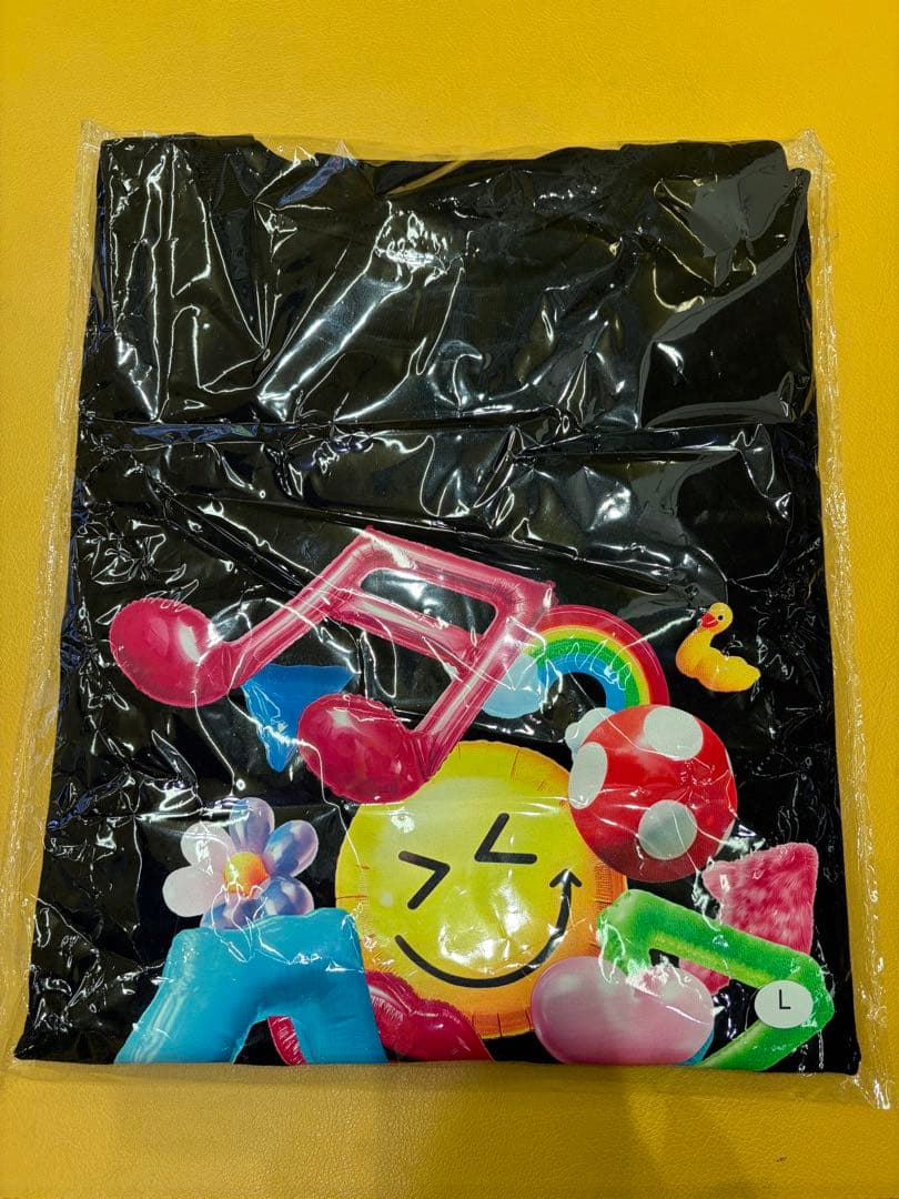 M!LK SMILE POP! ツアーロンT FC限定 黒 Lサイズ