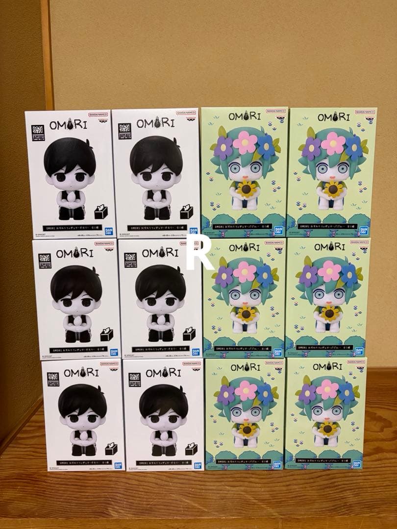 OMORI おすわりフィギュア オモリ バジル 12個