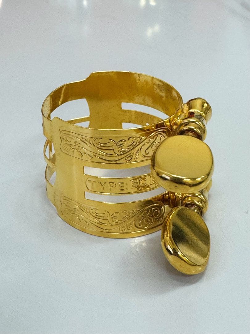 チャールズ・ベイ　テナーサックス用リガチャー Baroque（バロック）金メッキ