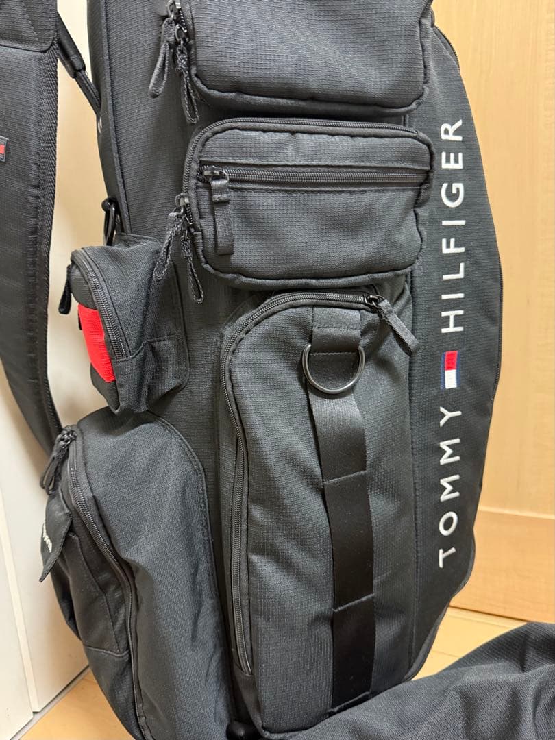 美品★トミーヒルフィガー★キャディバッグ★ゴルフ★ゴルフバッグ★★レア