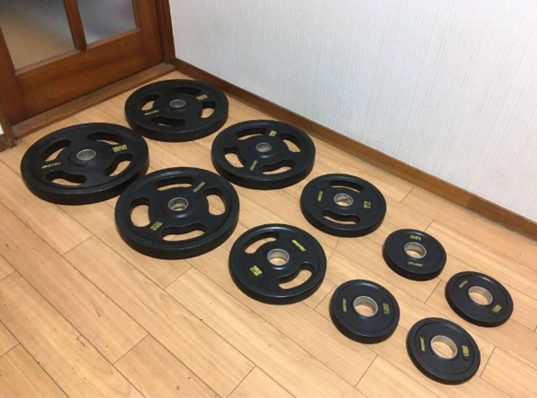 iROTECオリンピックプレートセット 計67.5Kg