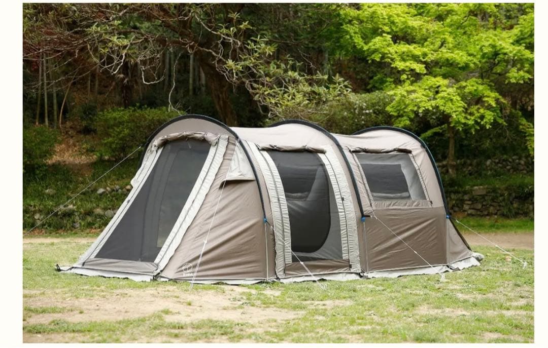 ホールアース　ハーフクーヘンsc 3〜４人用　かまぼこ型テント