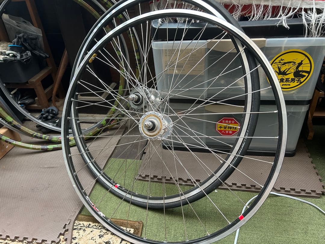 手組みホイール Suntour Alexeims クリンチャー