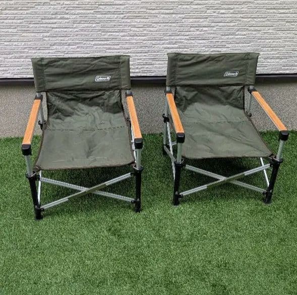 廃番　Coleman　ツーウェイキャプテンチェア　2way 2脚セット　値下げ可