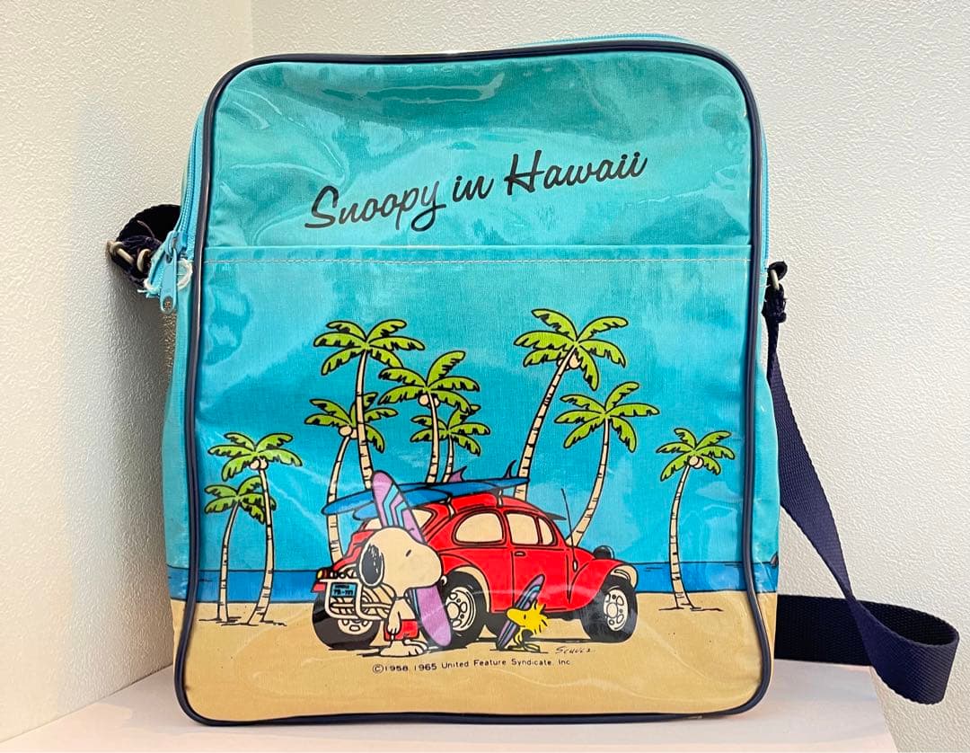 SNOOPY スヌーピー　エナメル　ショルダーバッグ　レトロ　ジャンク品　レア