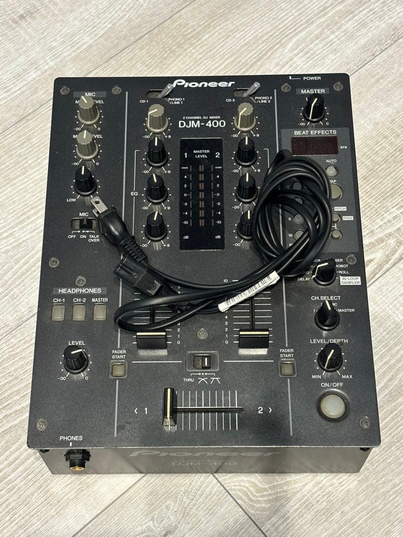 Pioneer DJM-400 2チャンネルDJミキサー パイオニア