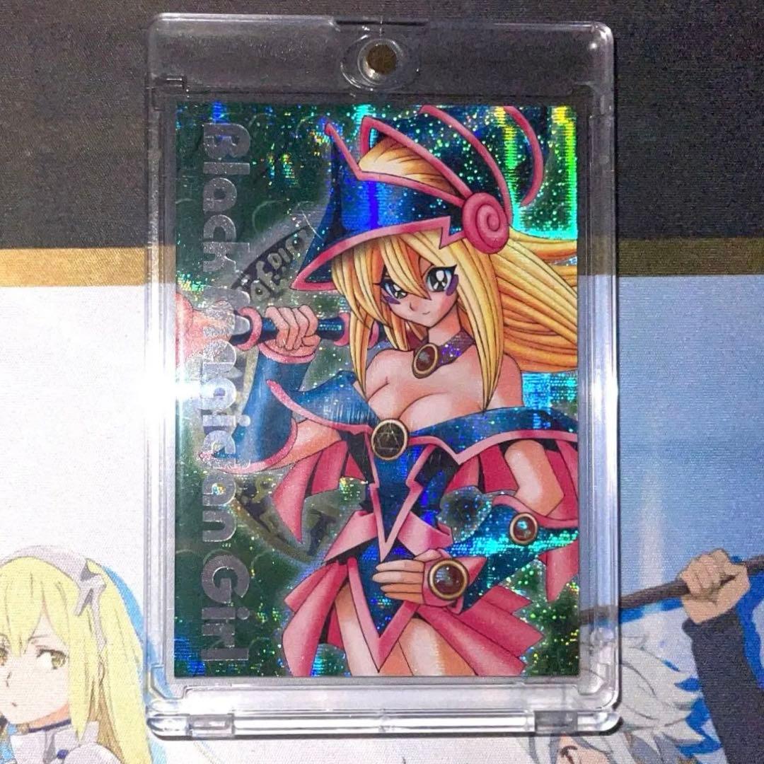 遊戯王　ブラックマジシャンガール DDM ダンジョンダイス　 グリーン背景