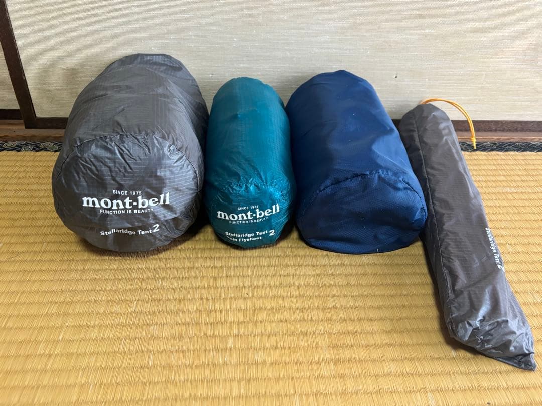 【極美品】モンベル ステラリッジ2 試し張りのみ オプション多数セット