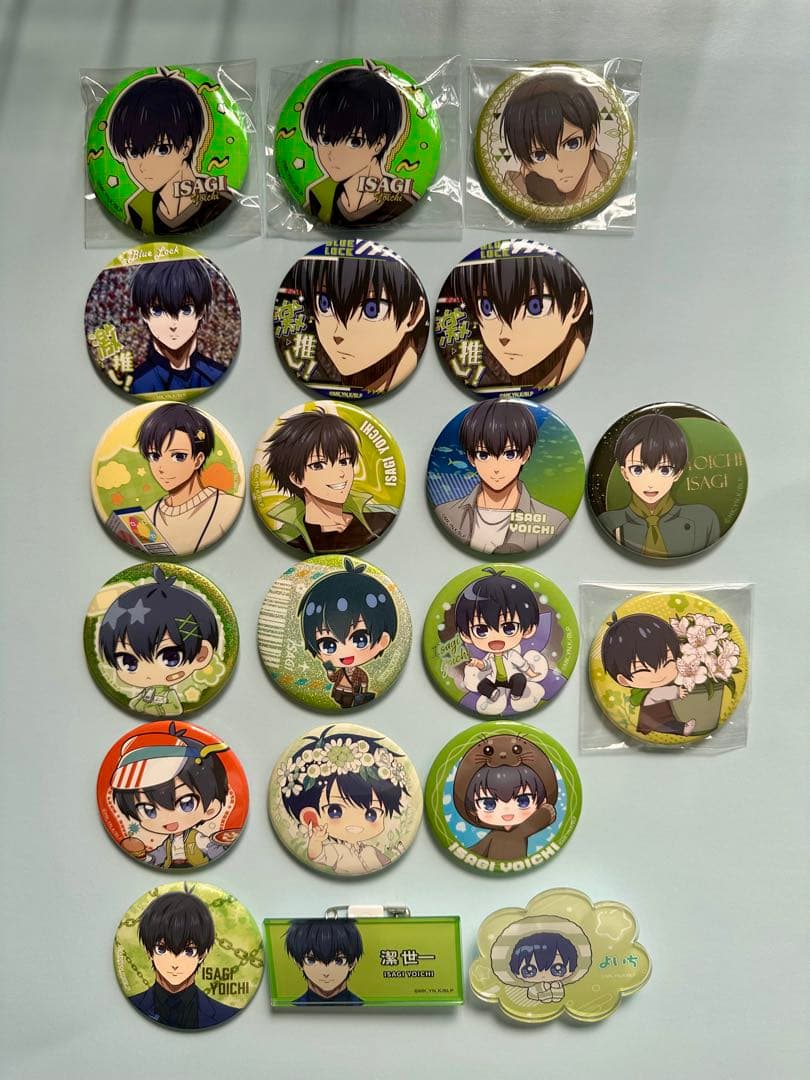 ブルーロック 潔世一 缶バッジ バラ売り⭕️