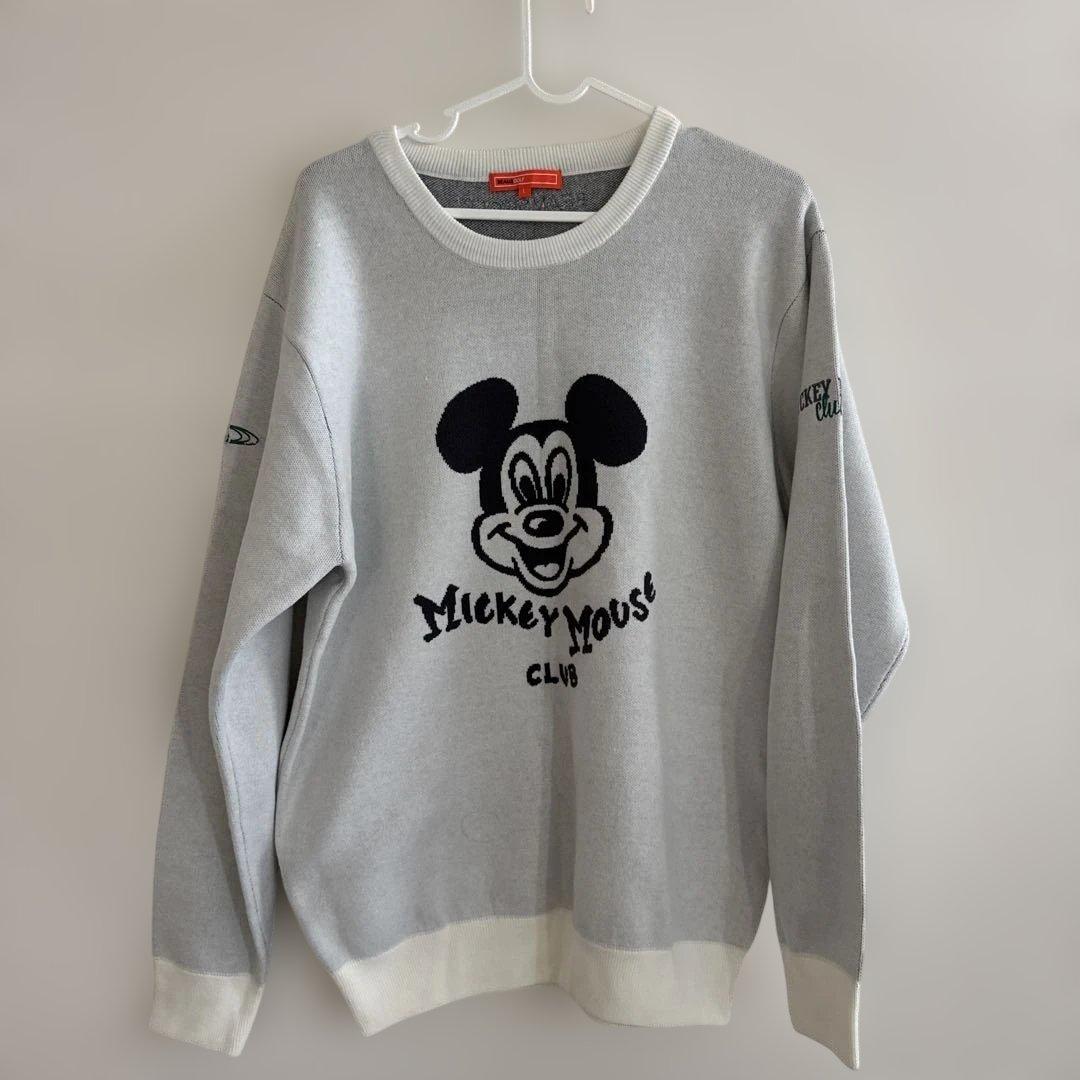 ビームスゴルフ　ミッキーコラボ　セーター