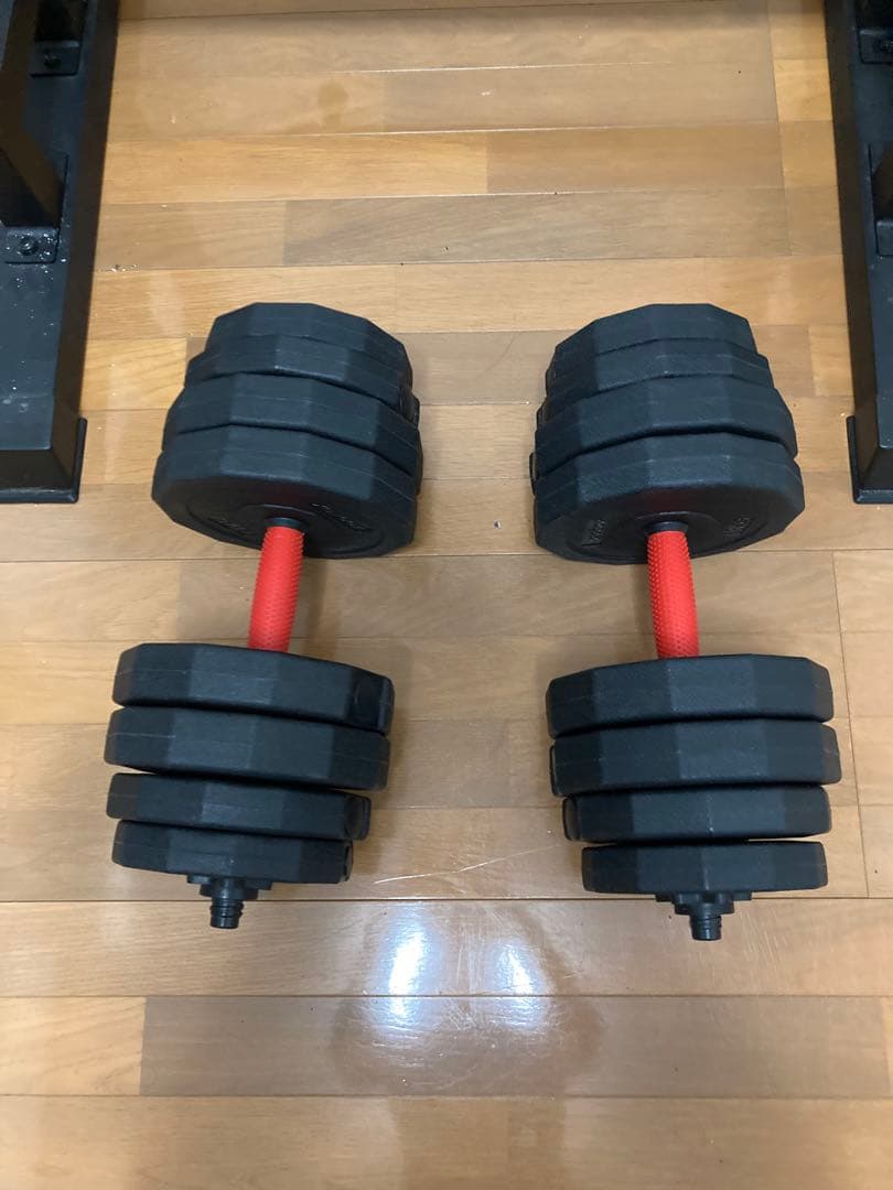 【岡山】家庭トレーニングセット ダンベル ベンチ 懸垂バー