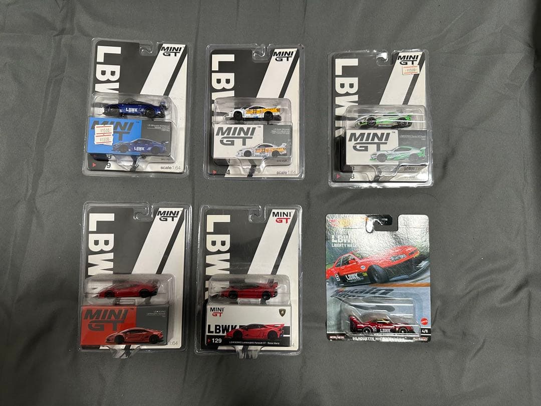 MINI GT LBWKミニカー6台セット