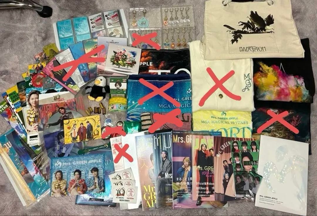 【バラ売り可‼️】Mrs. GREEN APPLE グッズまとめ売り