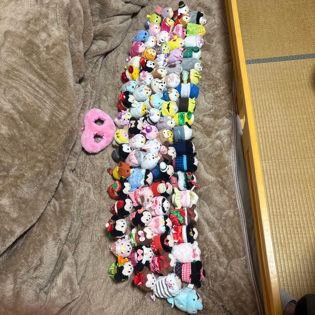 ディズニーツムツム　ぬいぐるみ71体　まとめ売り