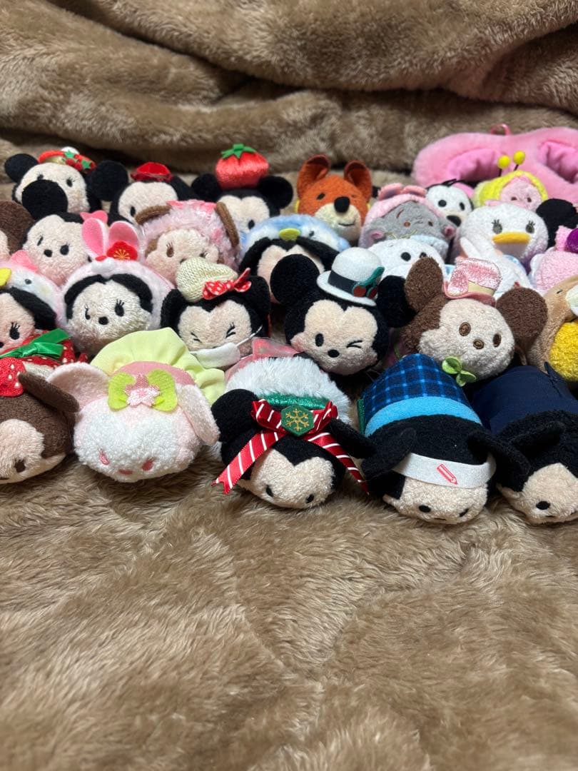 ディズニーツムツム　ぬいぐるみ71体　まとめ売り