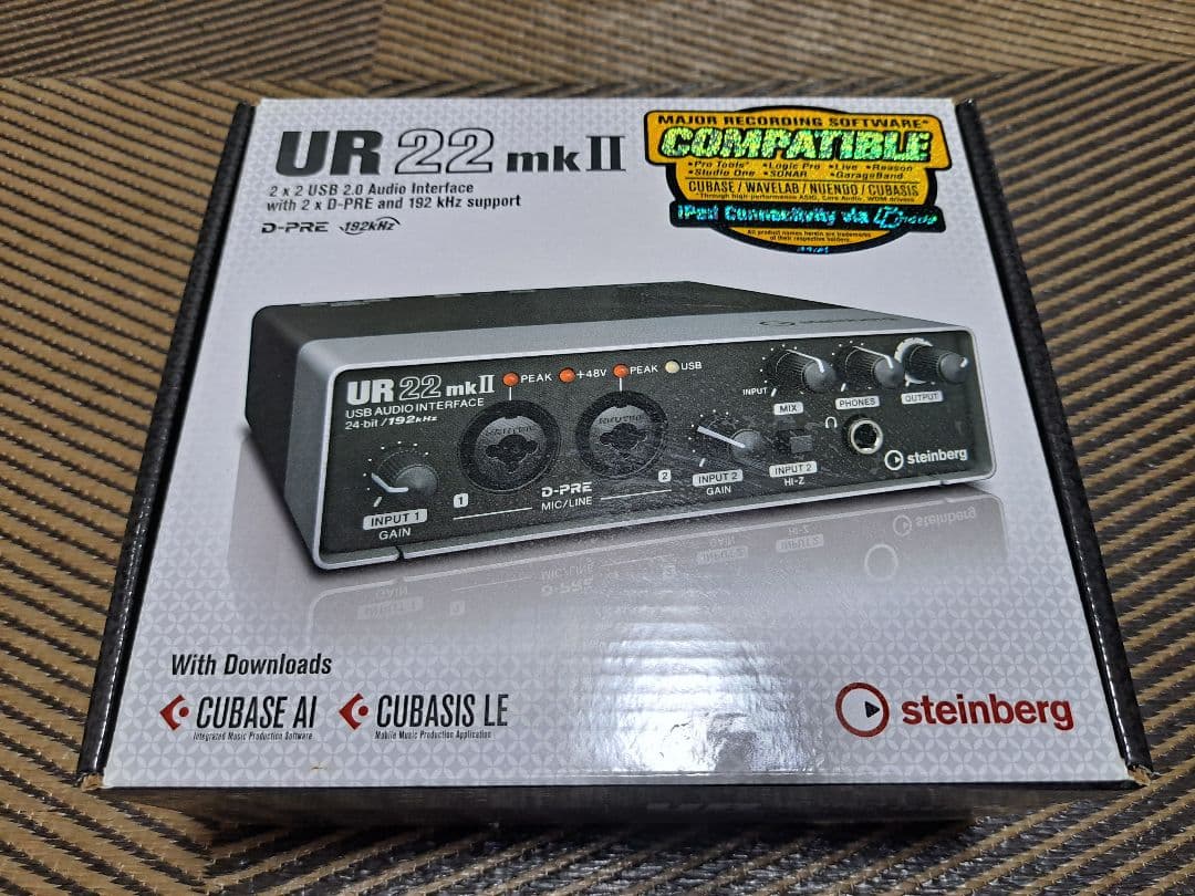 ⭕美品 Steinberg UR22mkⅡ オーディオインターフェース⭕