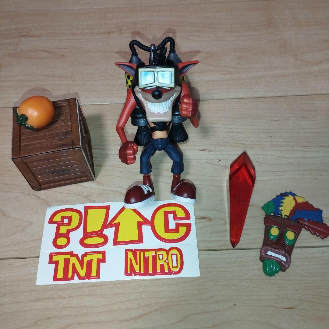 ジェットパック　 クラッシュ・バンディクーアクションフィギィア