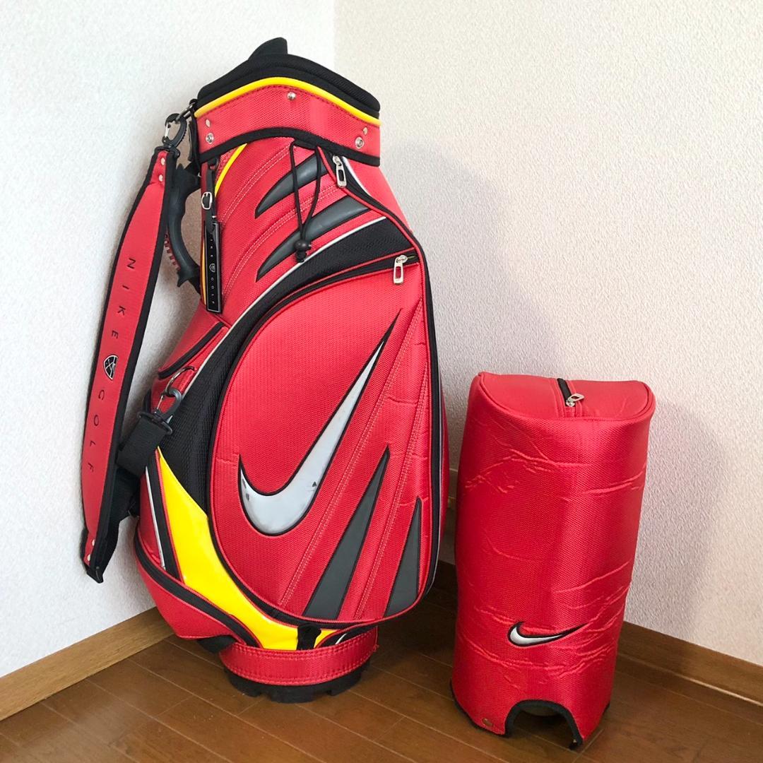 【未使用級】 NIKE ナイキ ゴルフ キャディバッグ 6分割 カート型