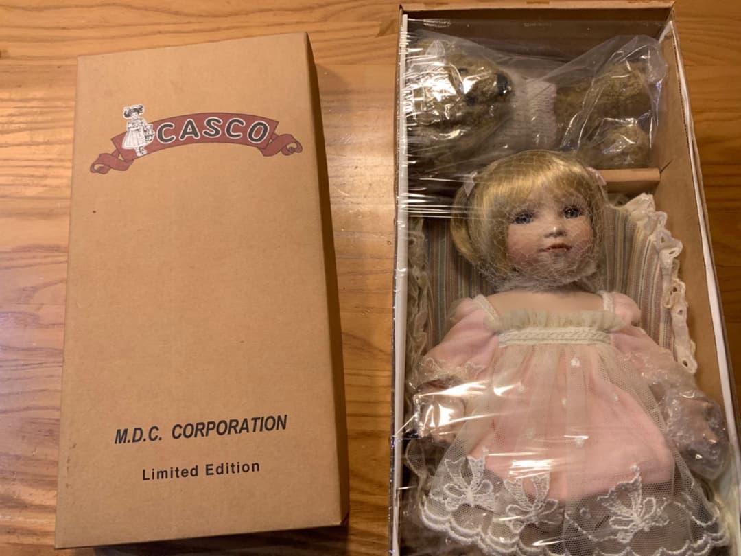 美品【CASCO】ビスクドール箱付き エディション
