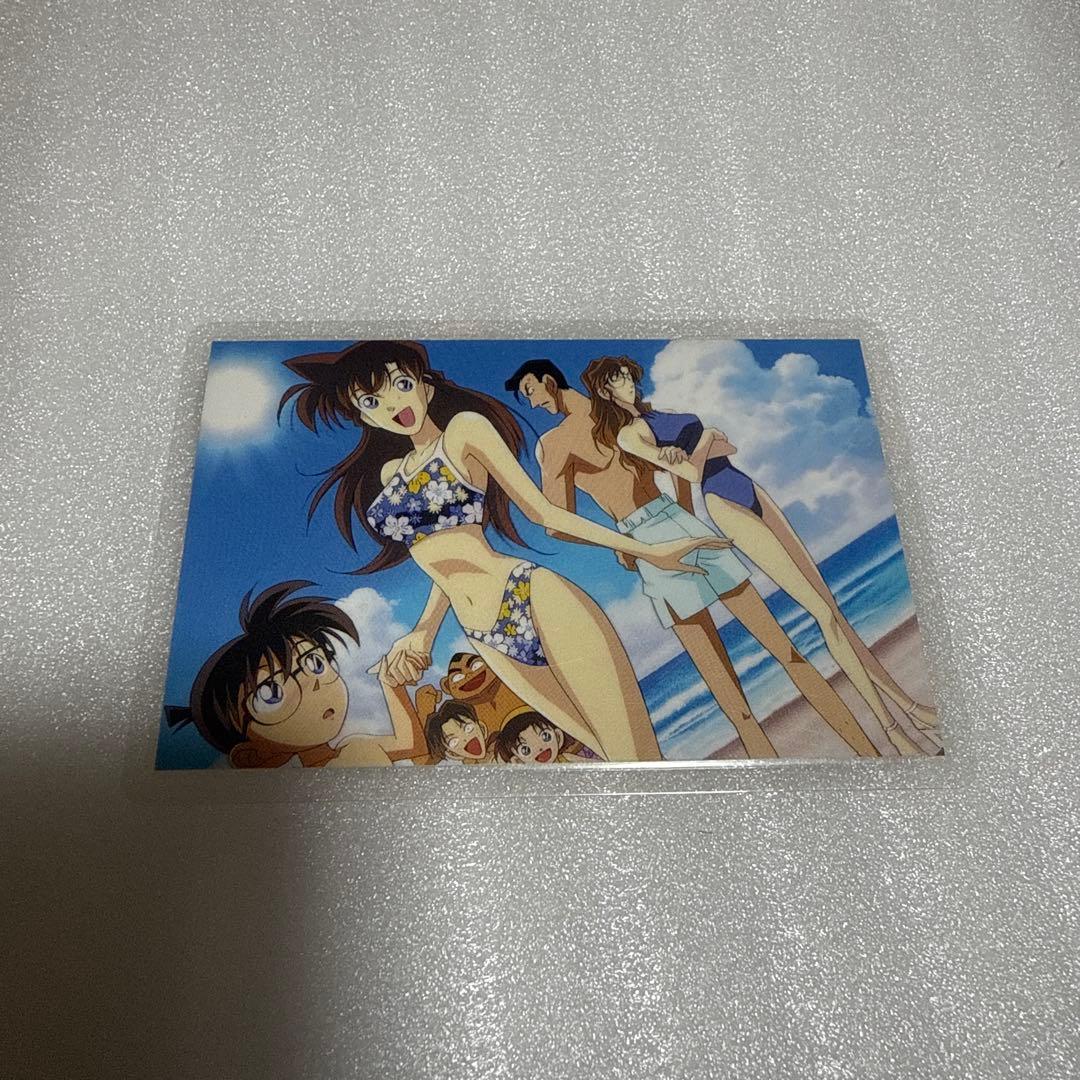名探偵コナン ラミネートカード 水着 激レア