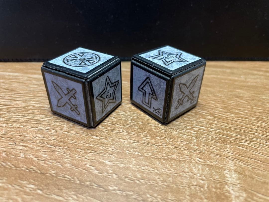 【2点セット】遊戯王　ダンジョンダイスモンスターズ　サイコロ