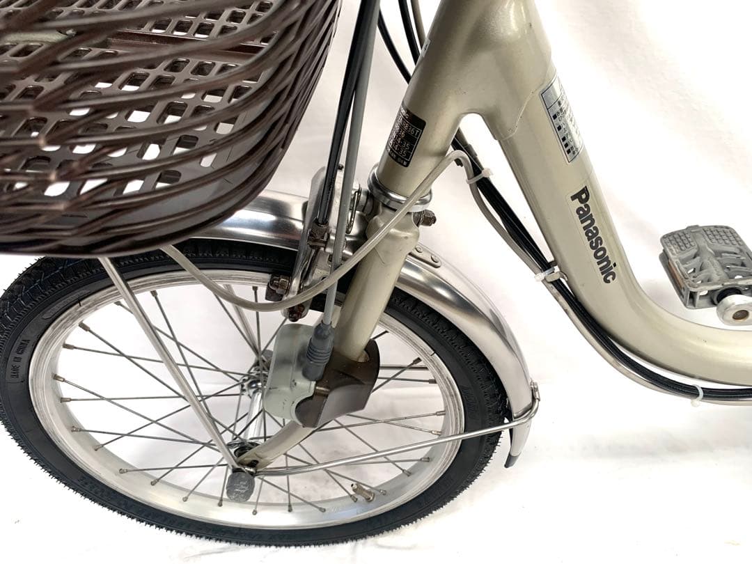 【即乘】送料無料 Panasonic 電動アシスト三輪自転車8Ah 長押し3点灯