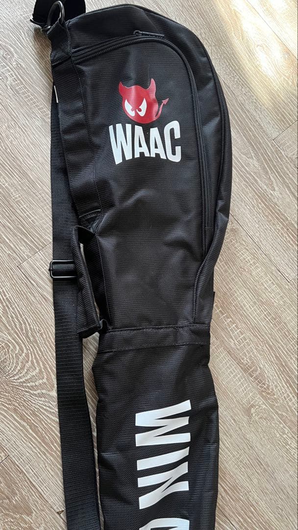 WAAC ゴルフバッグ ブラック