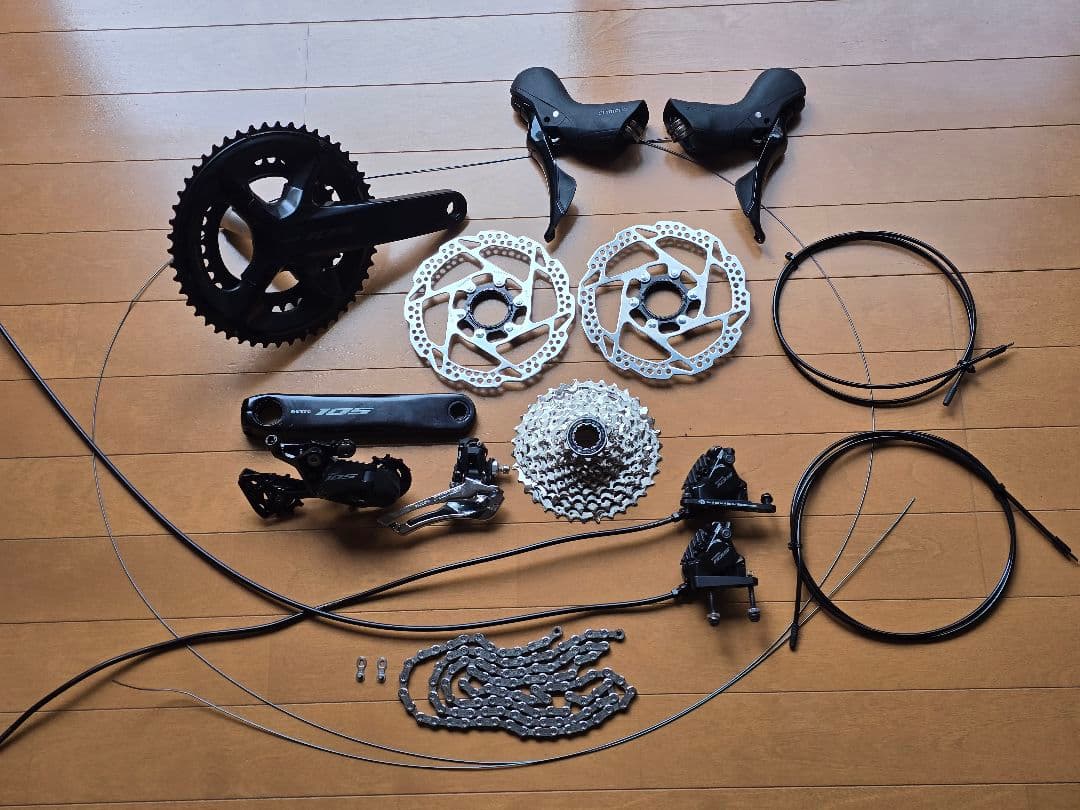 105 12速 グループセット R7100 新車外し