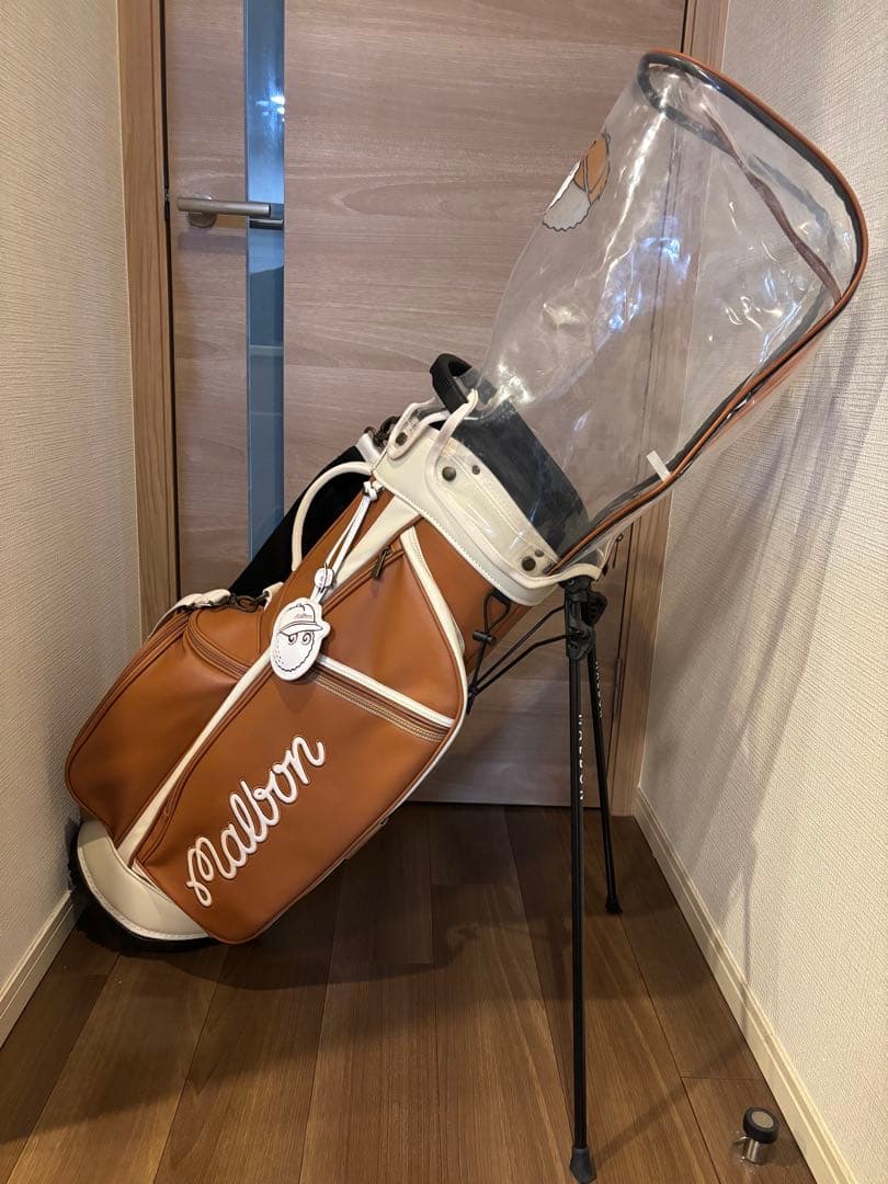 Malbon スタンド型ゴルフキャディバッグ
