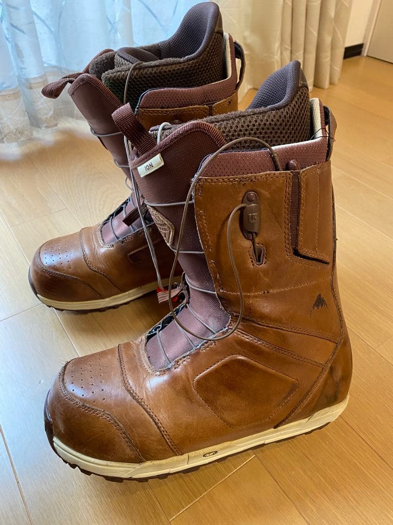 burton ion red wing スノーボード　ブーツ　レザー　バートン