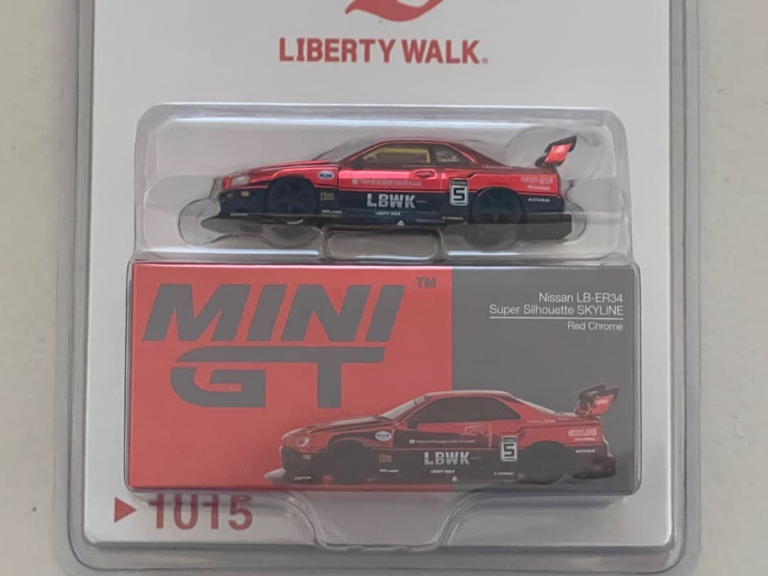 B*S様 MINI GT Nissan LB er-34 ブラジルリミテッド