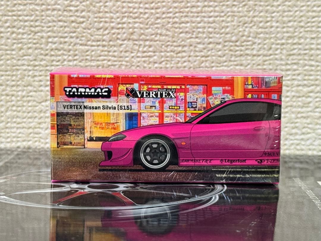 ミニカー TARMAC 1/64 VERTEX Nissan Silvia (S15)