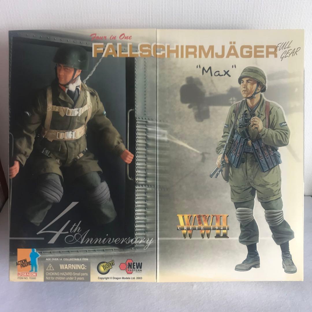 【未使用/美品】ドラゴンモデルズ 1/6 ドイツ空軍 空挺部隊 マックス