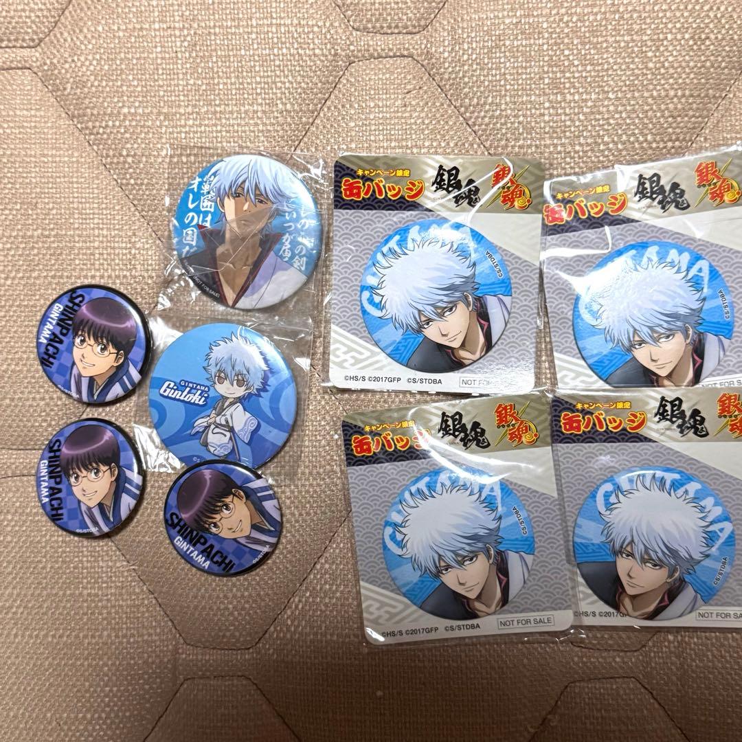 銀魂 缶バッジ 坂田銀時