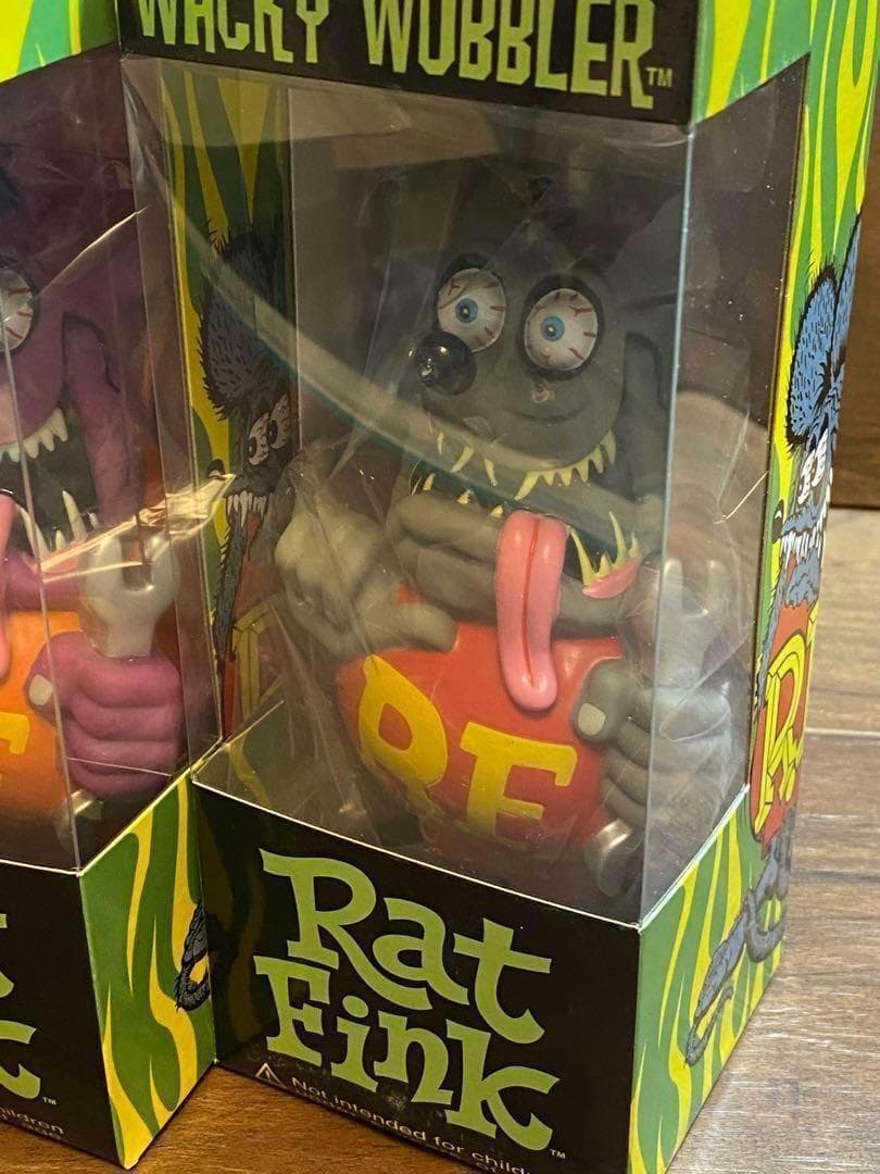 新品 FUNKO ラットフィンク ボビングヘッド フィギュア 4体セット