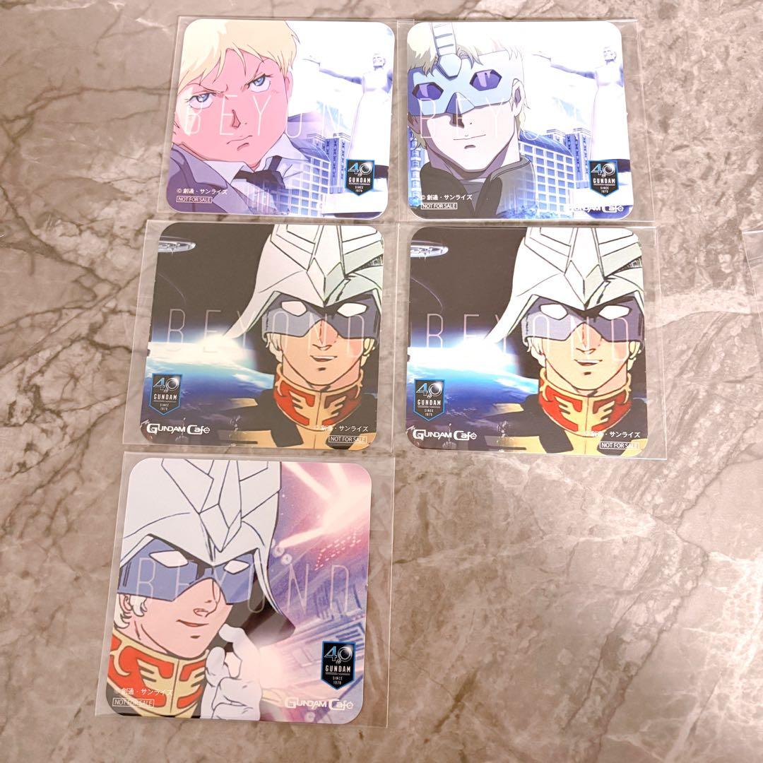 ガンダムカフェ　シャア　コースター