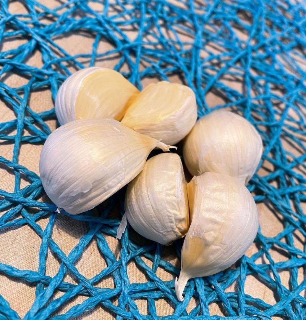 青森県産 ニンニク ホワイト六片 バラ 5㎏