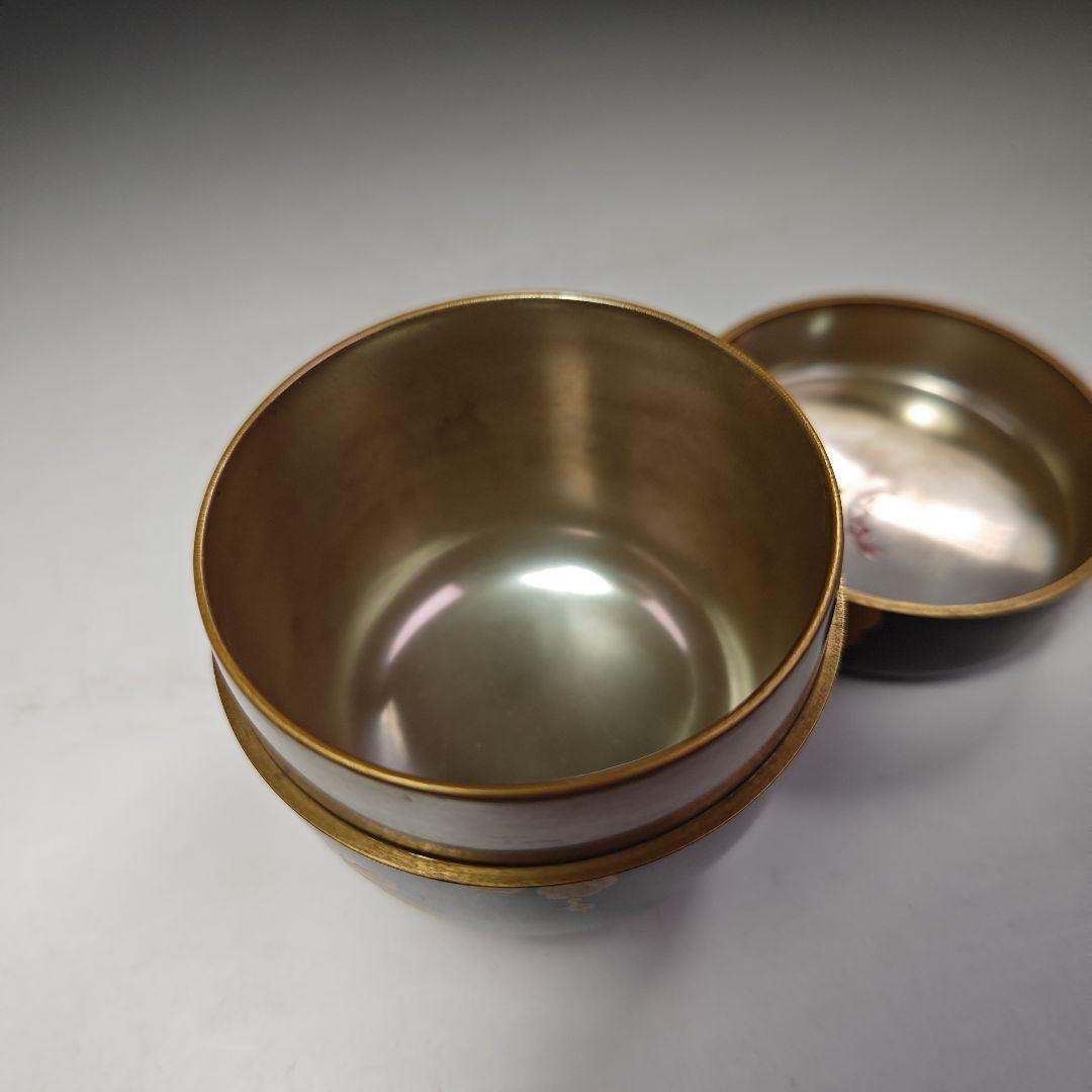 イ475 棗『市川準斎』『即中斎　花押　極箱』『瓢蒔絵大棗』茶道具