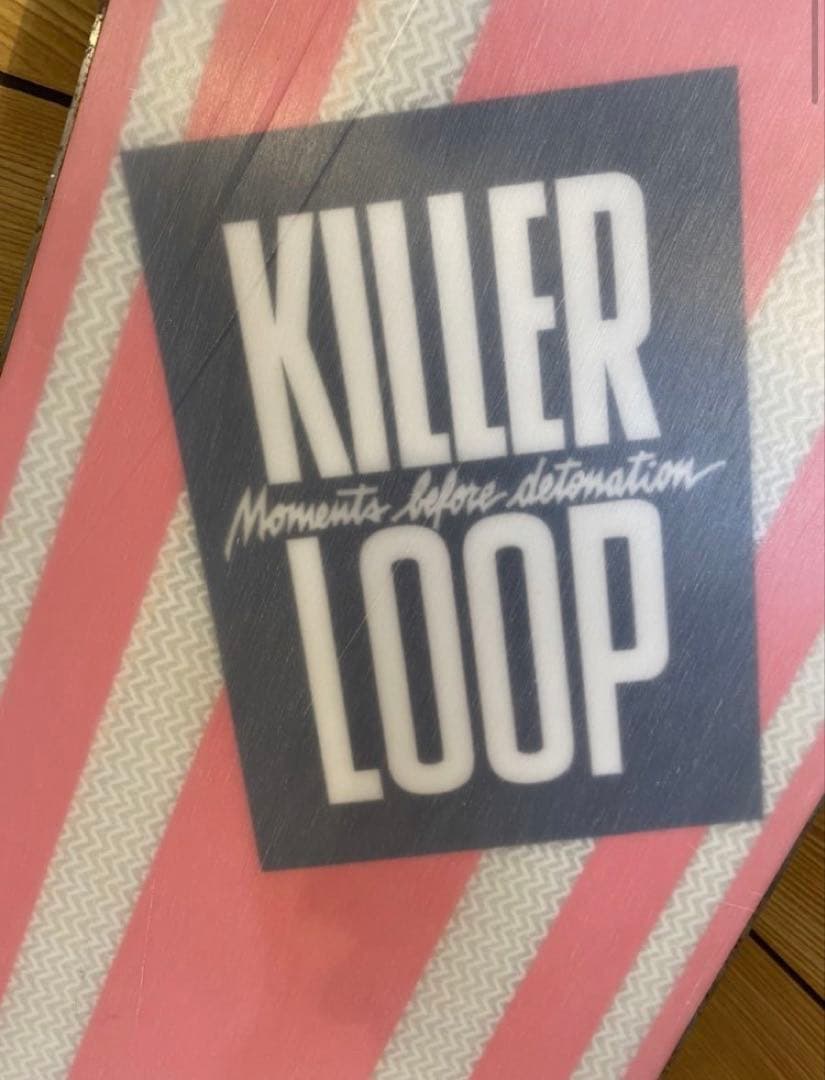 希少！　KILLER LOOP 151cm ステップイン　スノーボード　板