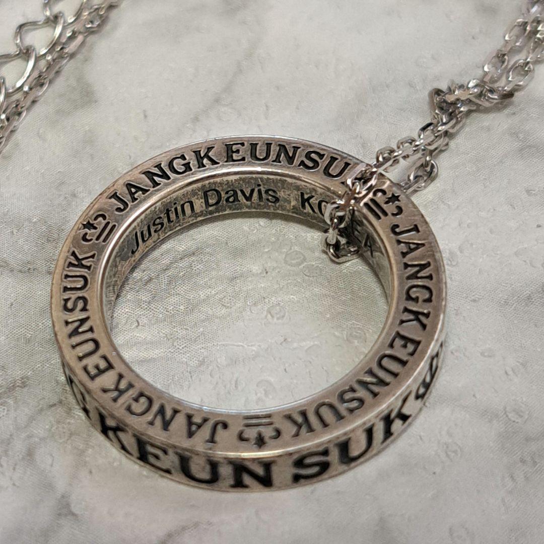 【レア】チャングンソク ネックレス Jastin Davis Korea×JKS