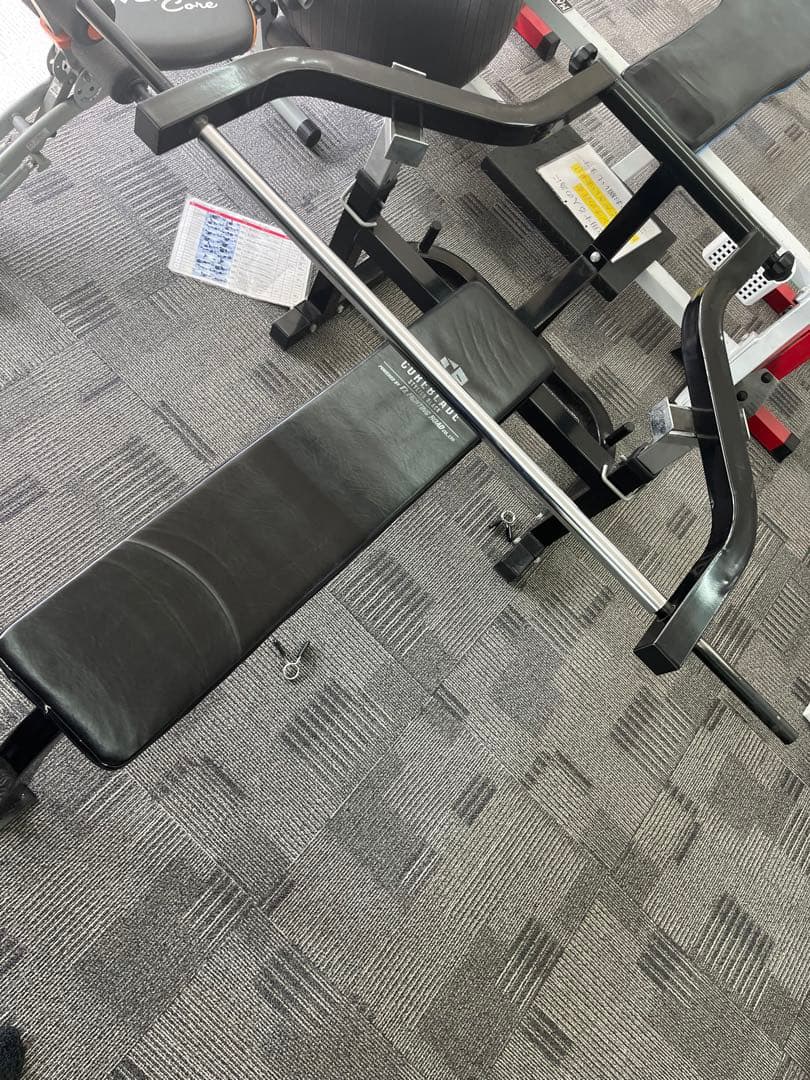 COREBLADE ベンチプレス安全ストッパー付　調整可能　引取り大丈夫です