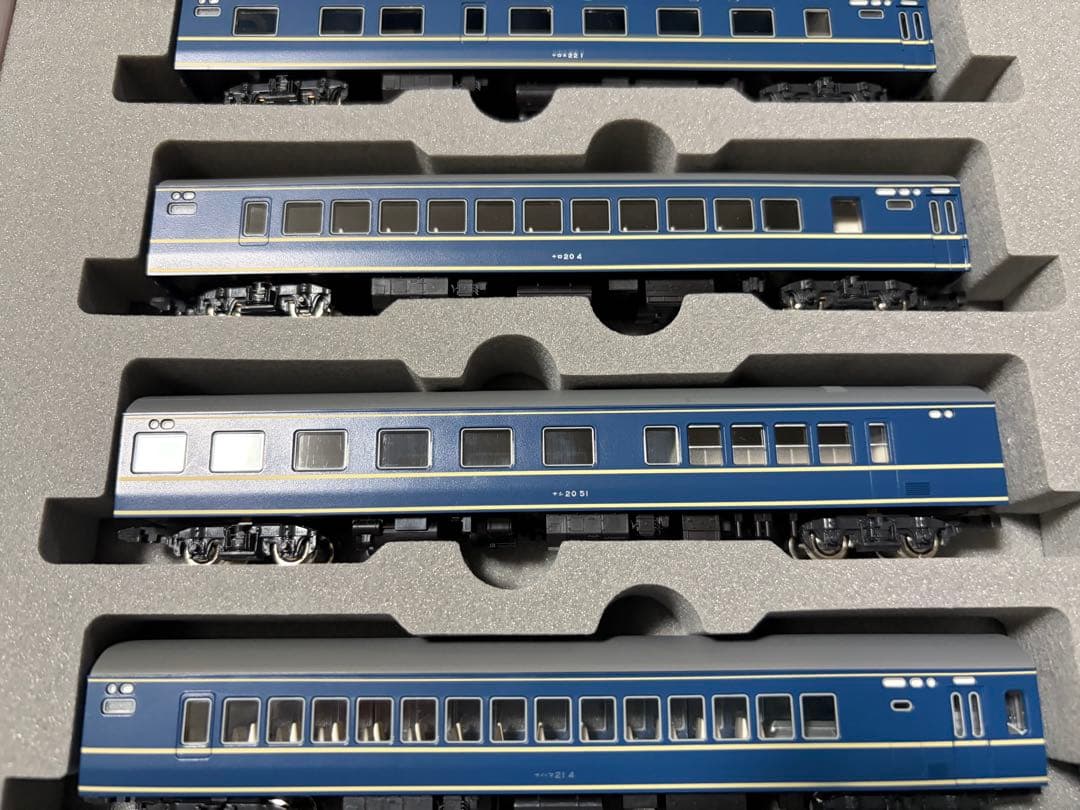 Nゲージ　KATO 鉄道模型 20系 さくら 7両基本セット　動力車なし