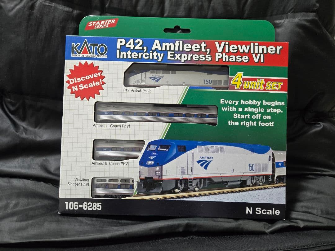 KATO P42 Amfleet Viewliner 4ユニットセット