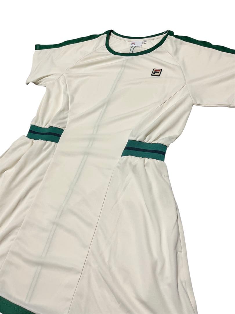 【未使用品】FILA テニスウェア ワンピース XLサイズ グリーン