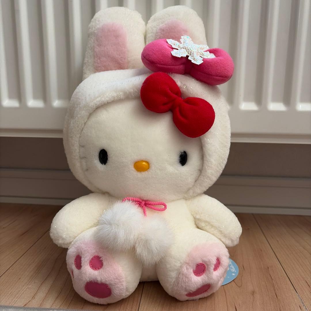 新品未使用　北海道限定　ハローキティ　うさぎ　レア