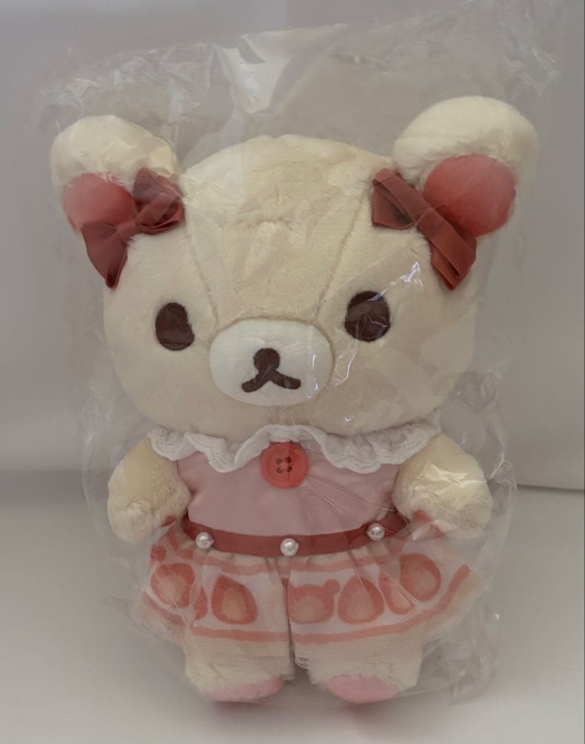 リラックマ コリラックマ（ストロベリーショートケーキ・白いちご）限定ぬいぐるみ