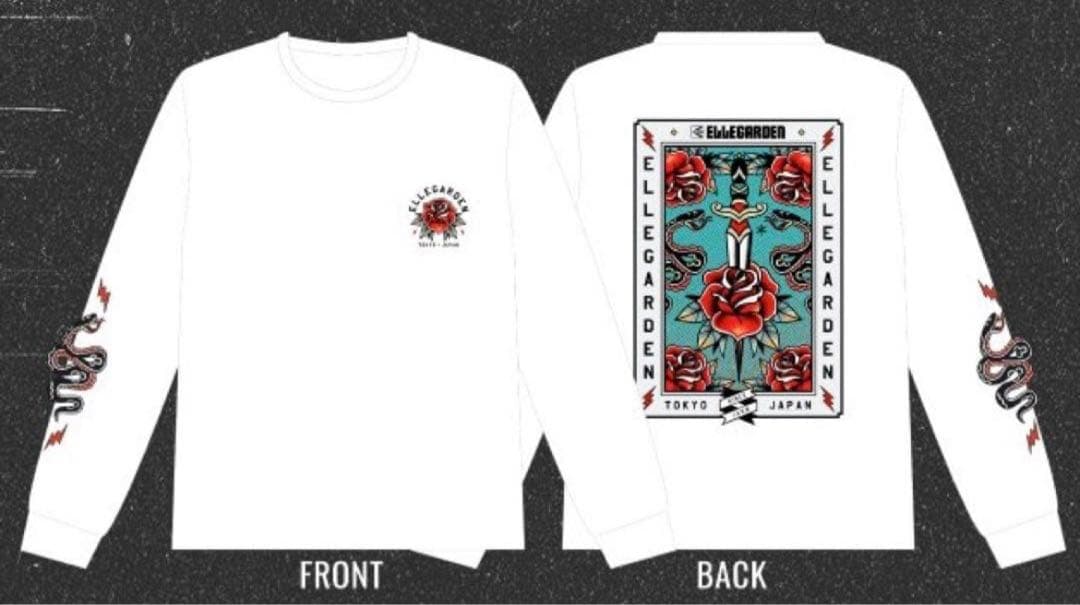 ELLEGARDEN ロンT 白　XLサイズ　未開封未使用