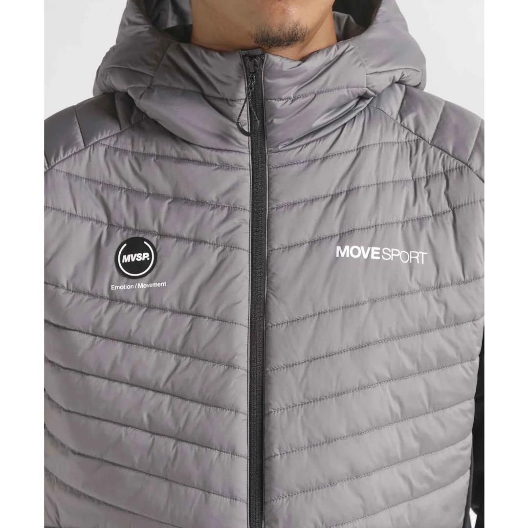 DESCENTE AERO CAPSULE ハイブリッドフーディー　グレー系